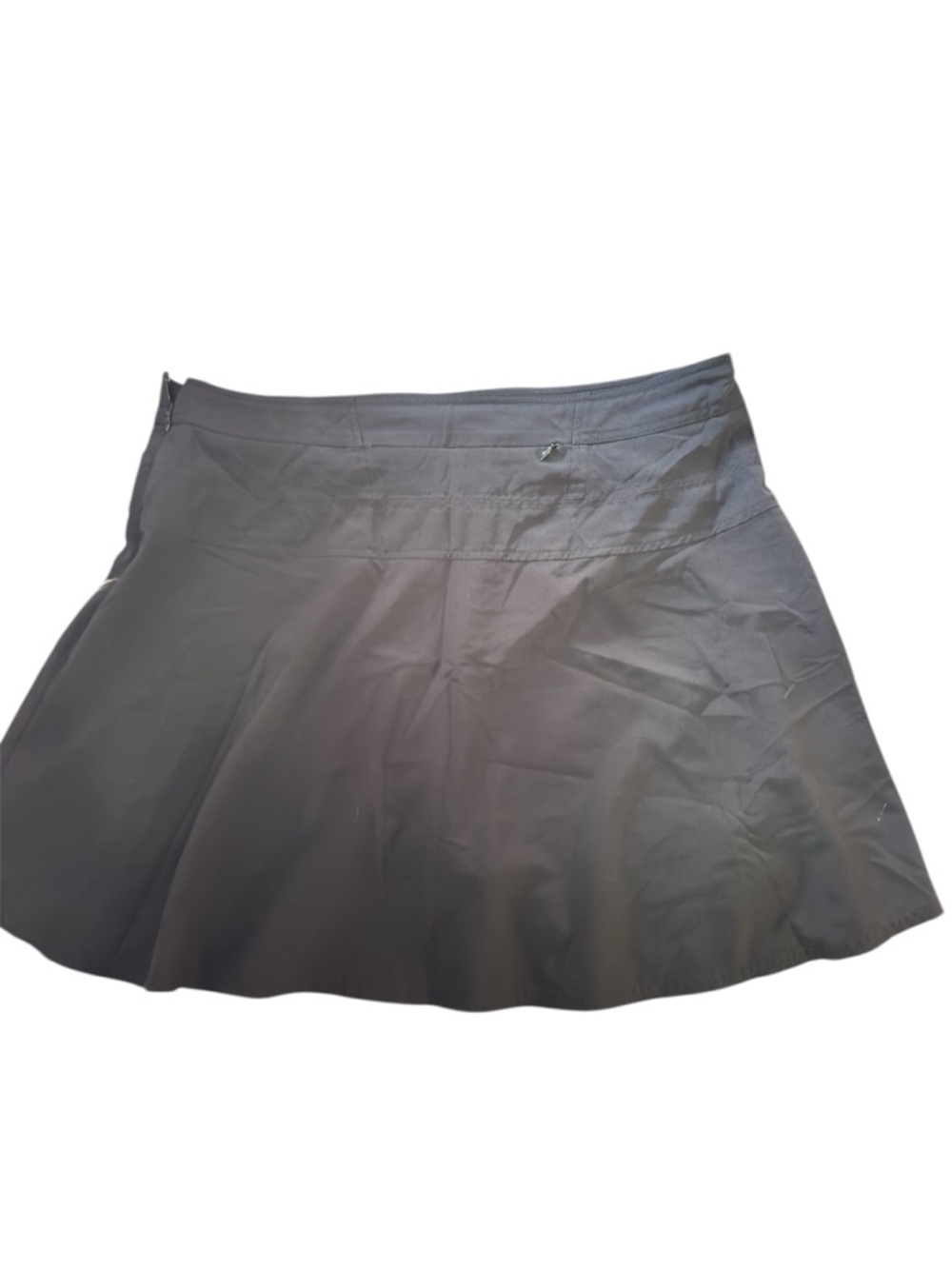 Izod Black Athletic Skirt, attached shorts, Skort, moisture wicking, Sz 18 - Picture 2 of 9